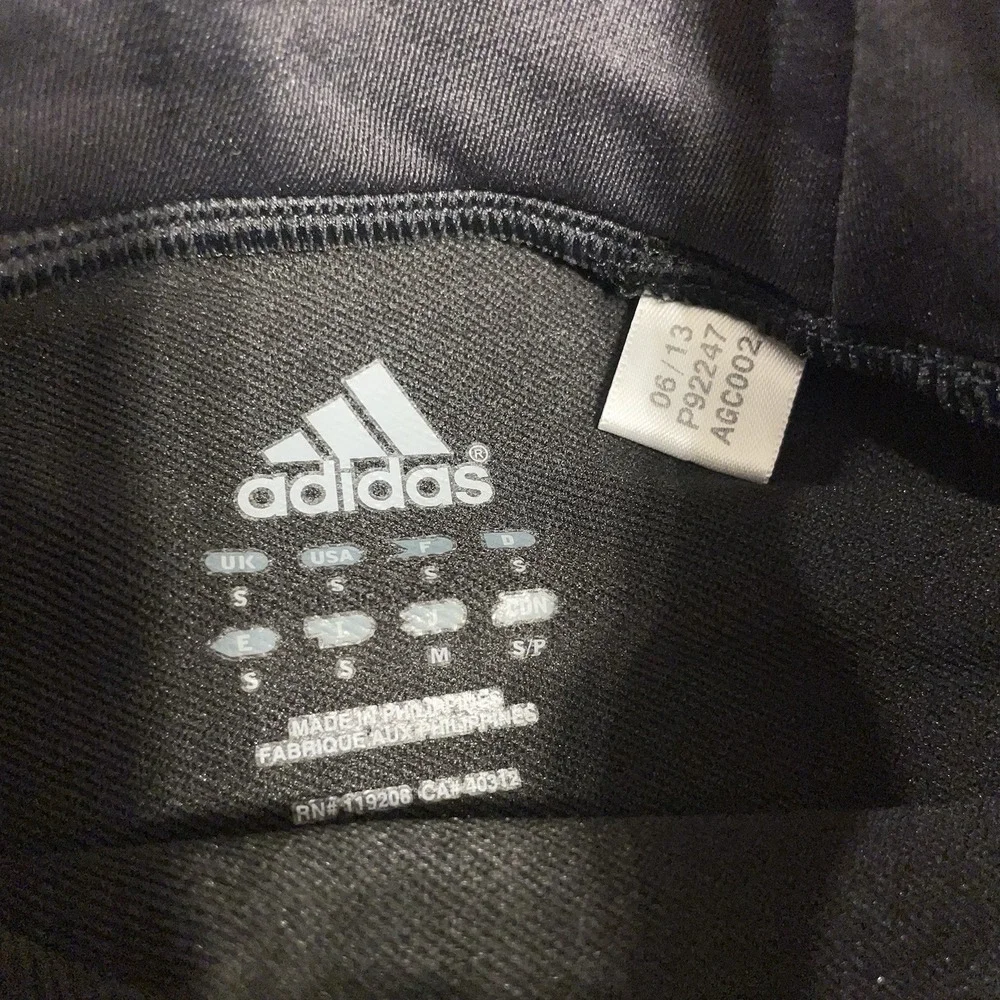 Adidas Tech Fit ClimaWarm Shirt Size Small Fitted Black Long Sleeve Mens